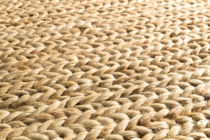 Loook ~ Braid 104 Hemp Rug - Cream - The Slow Store