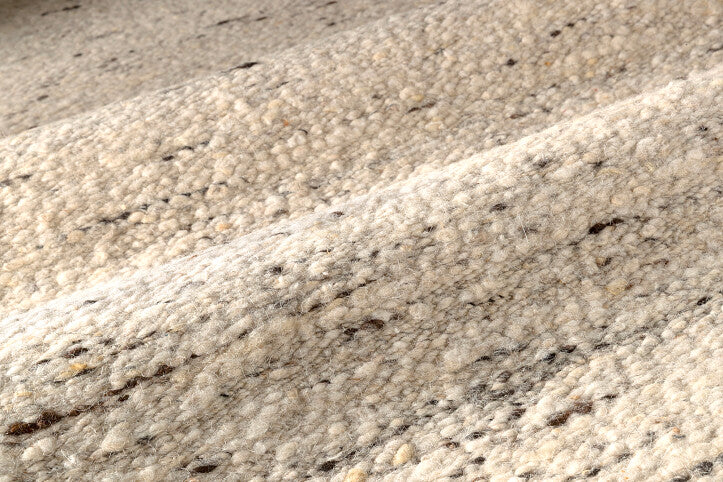 Loook ~ Weave 106 Wool Rug - Cream - detail - The Slow Store