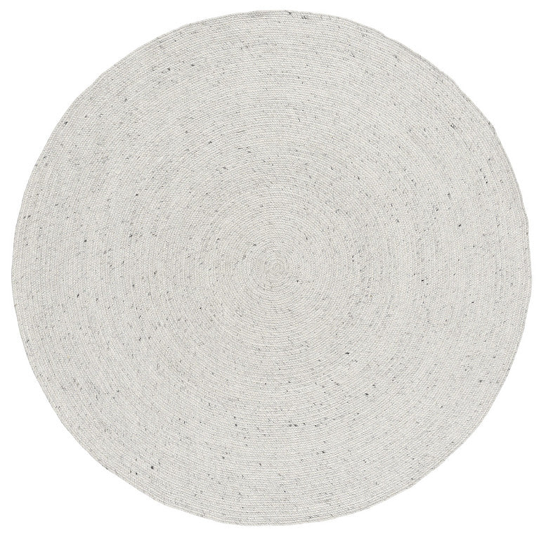 Loook Pebble 301 Felted Wool Rug Ivory Round - The Slow Store