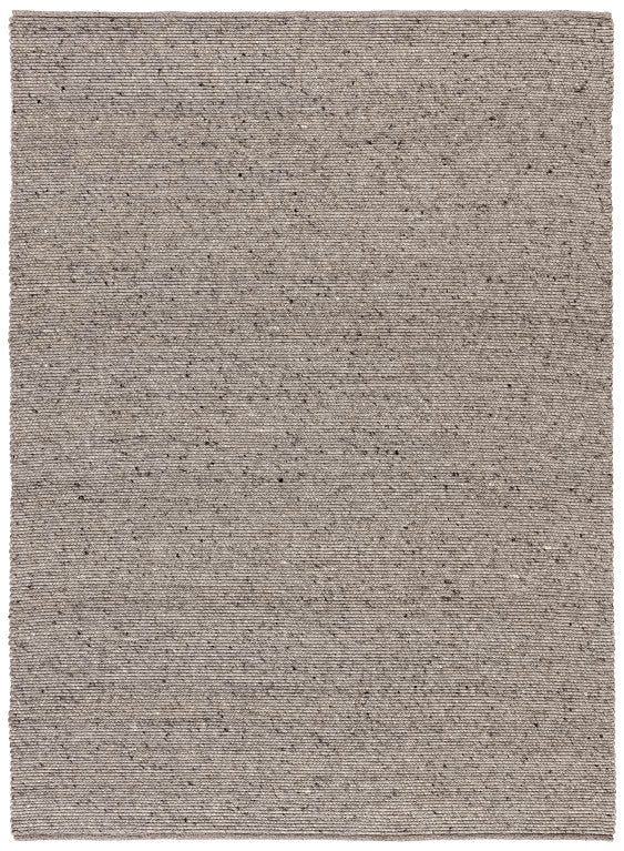 Loook Pebble 301 Felted Wool Rug Middle Grey full rug – The Slow Store