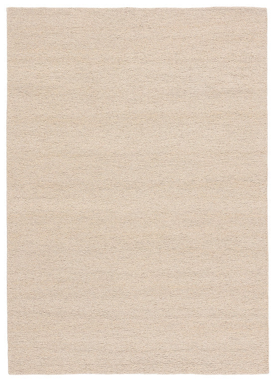 Loook Nomad 406 Handspun Wool Rug Beige full rug – The Slow Store