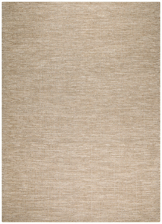 Loook Loom 408 Wool Cotton Rug Beige full rug – The Slow Store