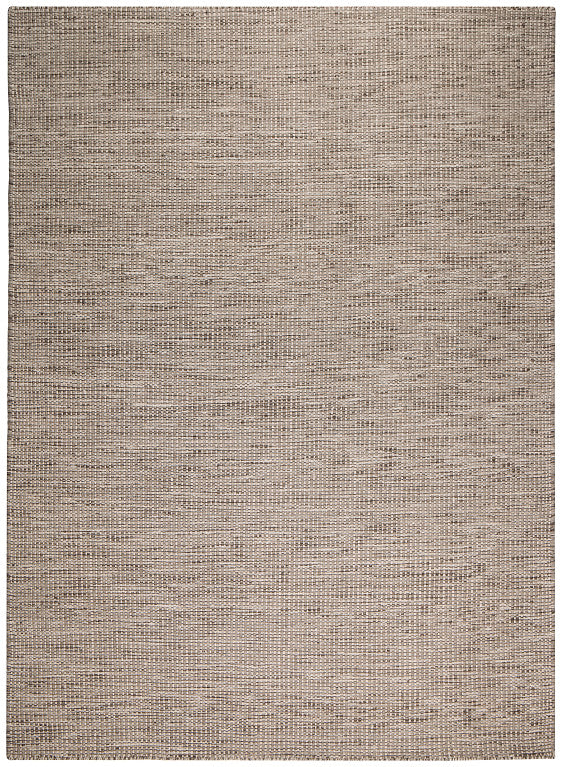 Loook Loom 408 Wool Cotton Rug Middle Grey full rug – The Slow Store