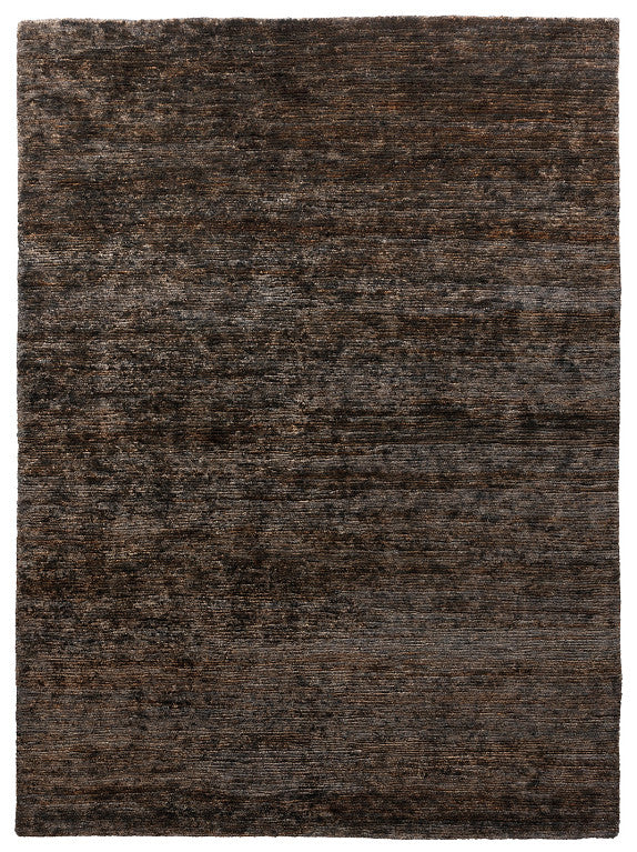 Loook Dune 501 Hand-Knotted Hemp Rug Charcoal full rug – The Slow Store