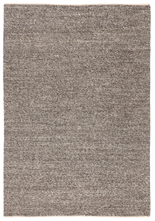Loook Loop 605 Wool & Viscose Rug Charcoal full rug – The Slow Store