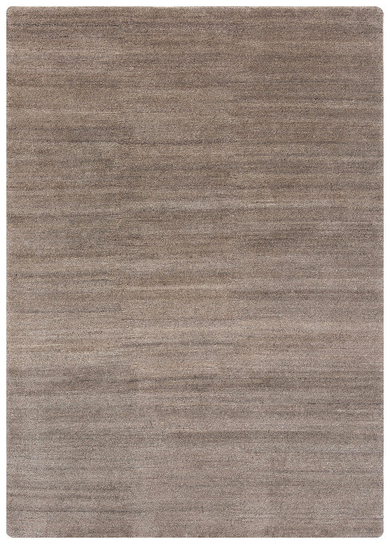 Loook Cloud 418 Hand-Knotted Wool Rug Middle Grey full rug – The Slow Store
