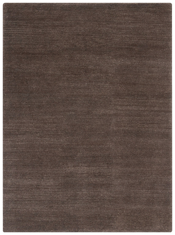 Loook Cloud 418 Hand-Knotted Wool Rug Charcoal full rug – The Slow Store