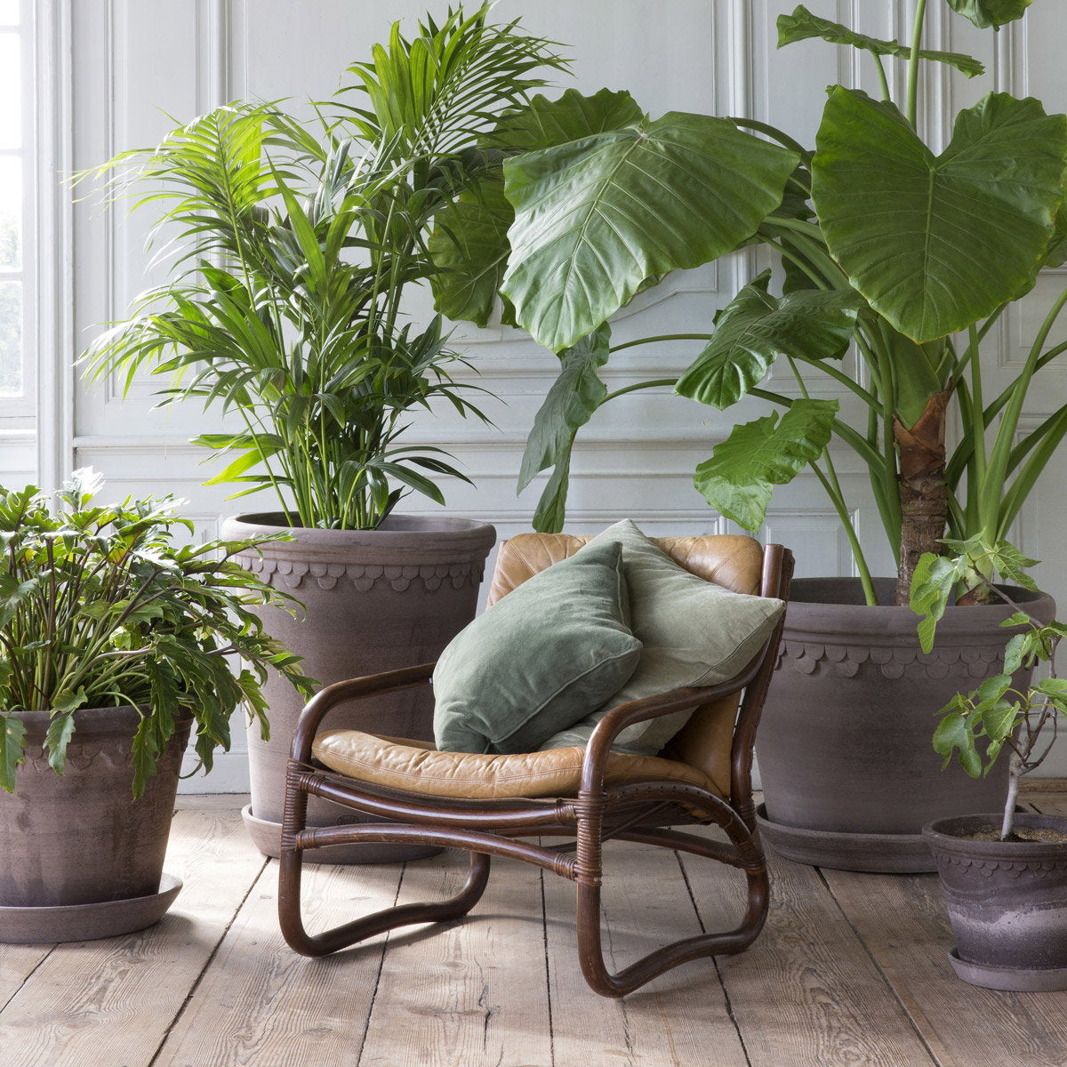 Bergs Potter Large Københavner Grey Terracotta – The Slow Store – sfeerbeeld 2