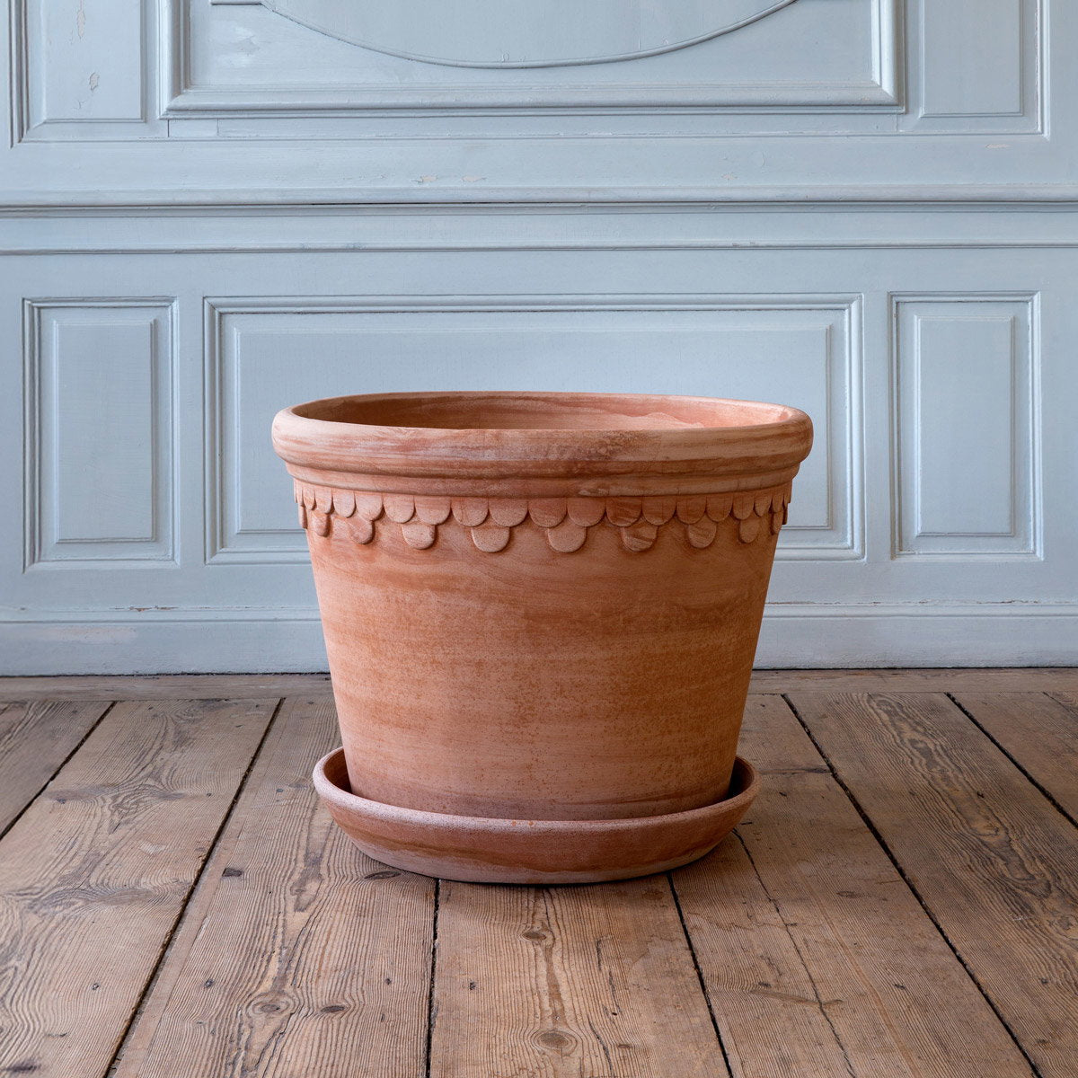 Bergs Potter Københavner Saucer Rosa Terracotta – The Slow Store – sfeerbeeld 1