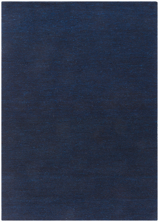 Loook Nomad 406 Handspun Wool Rug Navy Blue full rug – The Slow Store