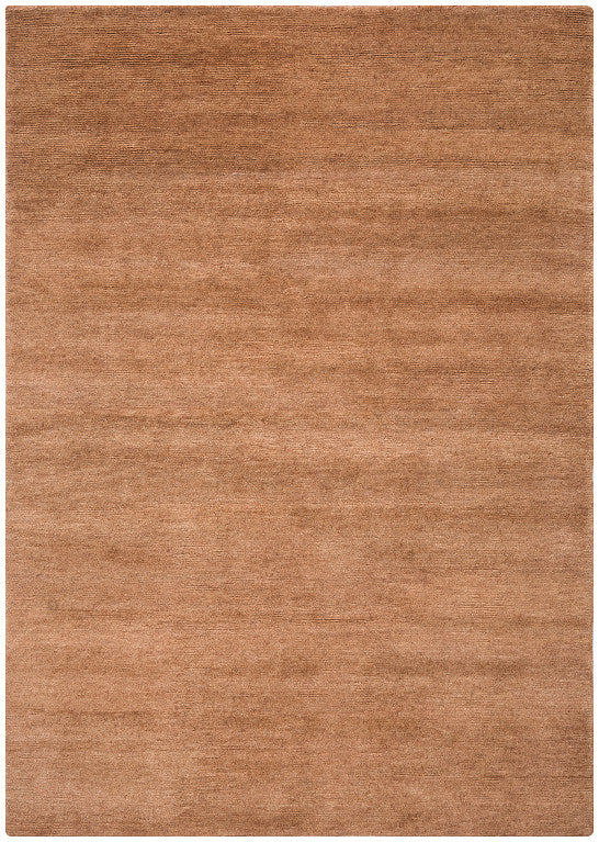 Loook Cloud 418 Hand-Knotted Wool Rug Copper full rug – The Slow Store