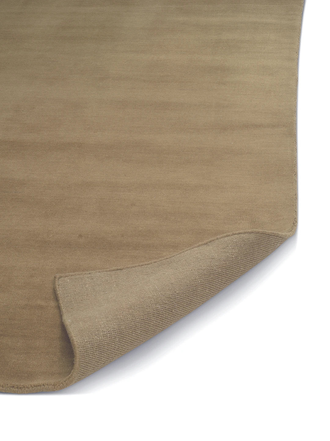 Classic Collection Solid Wheat wool rug - detail - The Slow Store