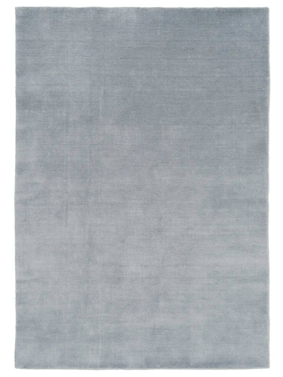 Classic Collection Solid Blue wool rug - full - The Slow Store