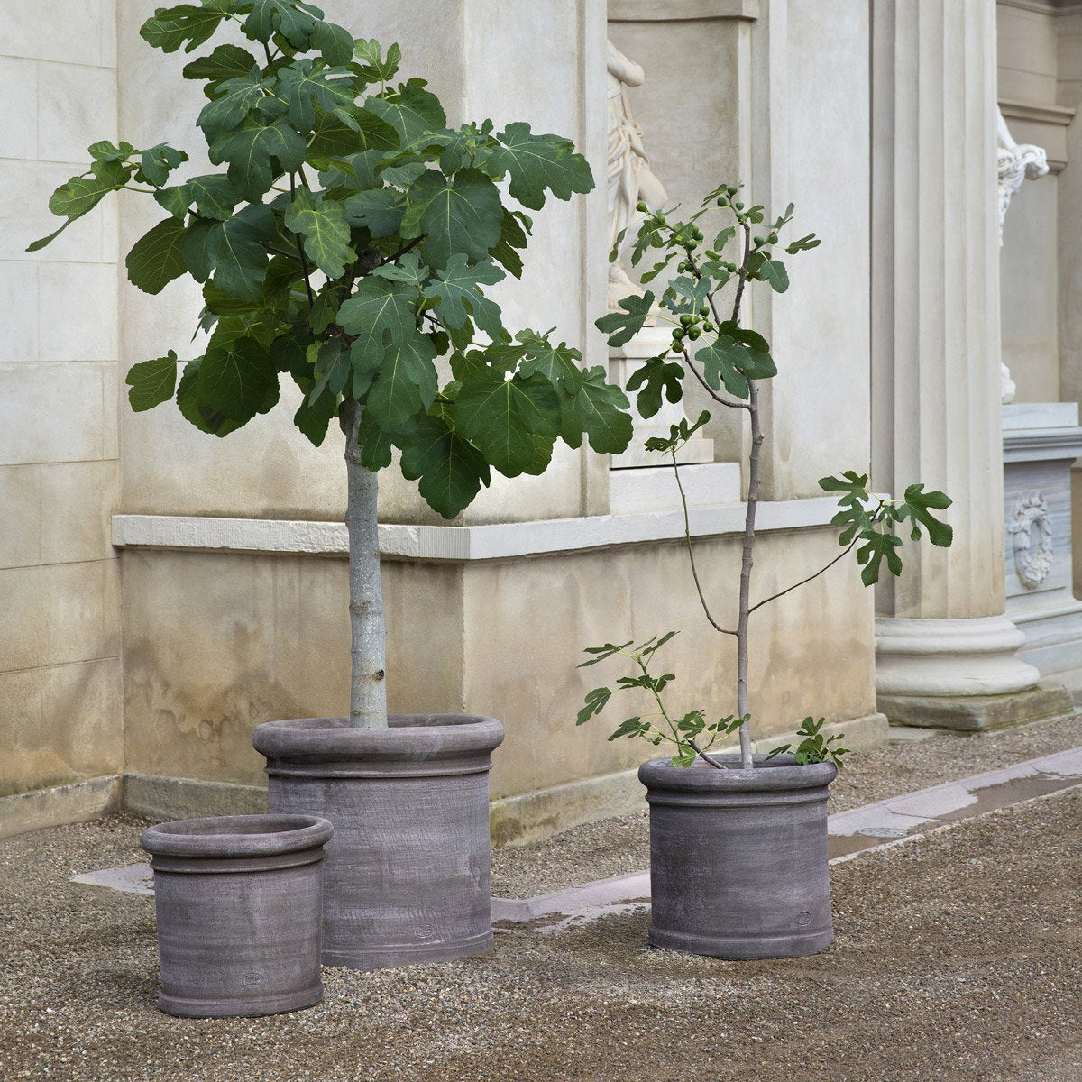 Bergs Potter Cilindro Grey Terracotta – The Slow Store – sfeerbeeld 1