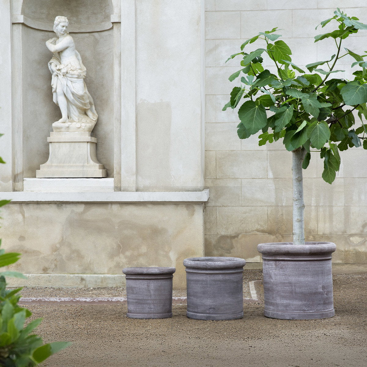 Bergs Potter Cilindro Grey Terracotta – The Slow Store – sfeerbeeld 2