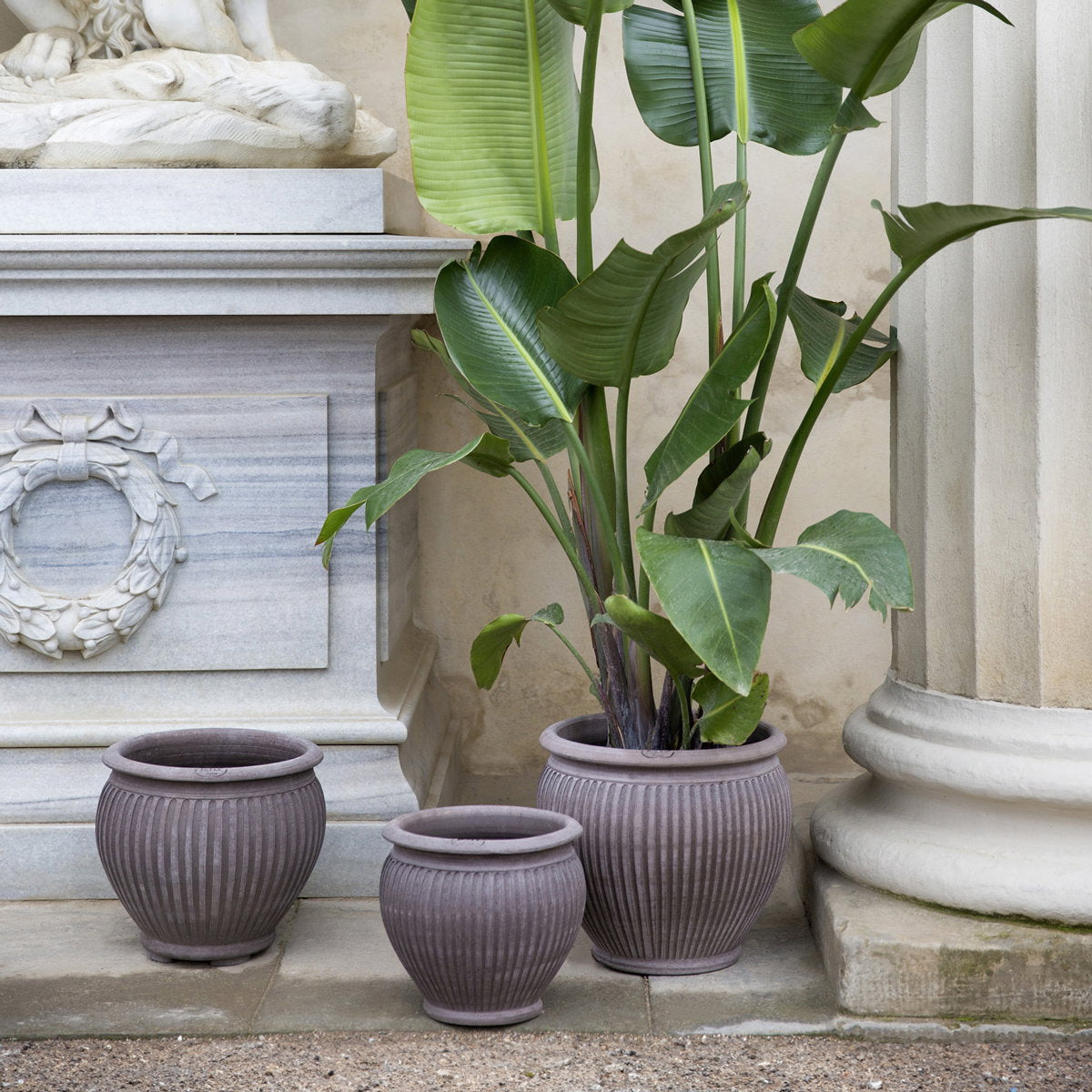 Bergs Potter Piccolina Grey Terracotta – The Slow Store – sfeerbeeld 1