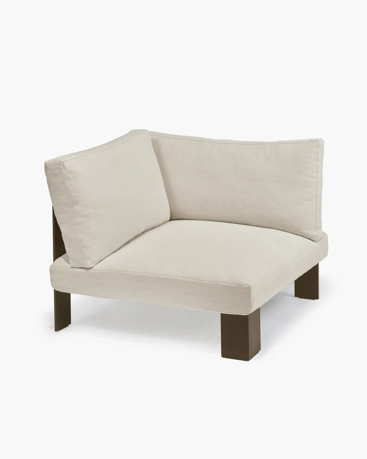 Corner seat outdoor ~ by Bea Mombaers for Serax