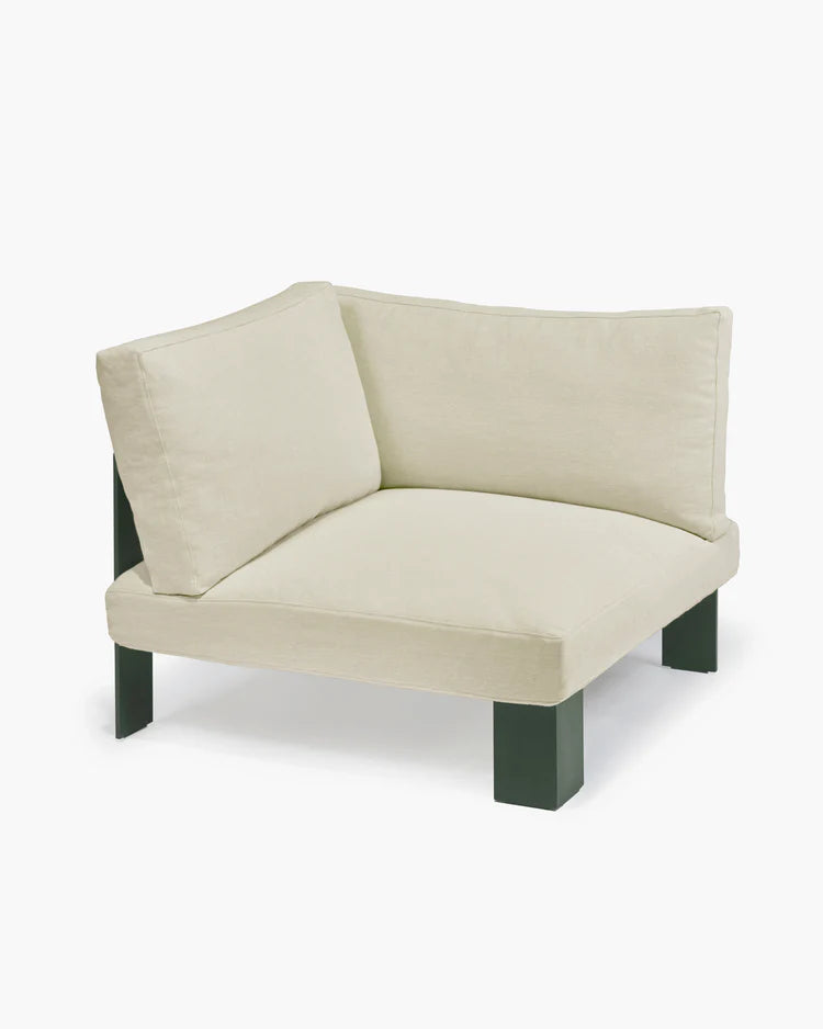 Corner seat outdoor ~ by Bea Mombaers for Serax