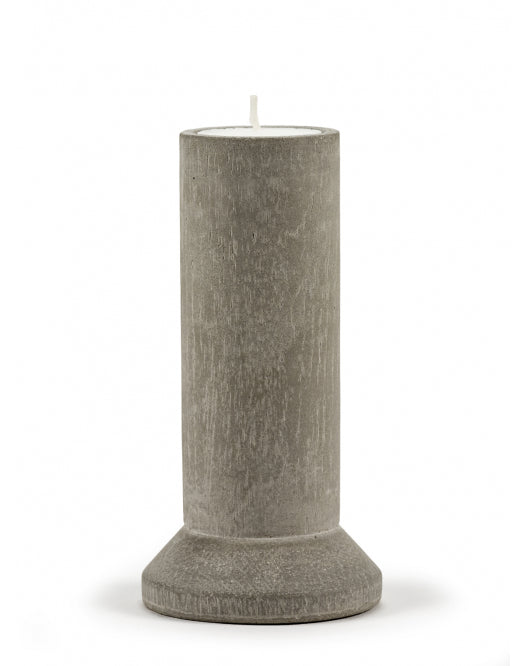 Candle holder tower ~ Concrete