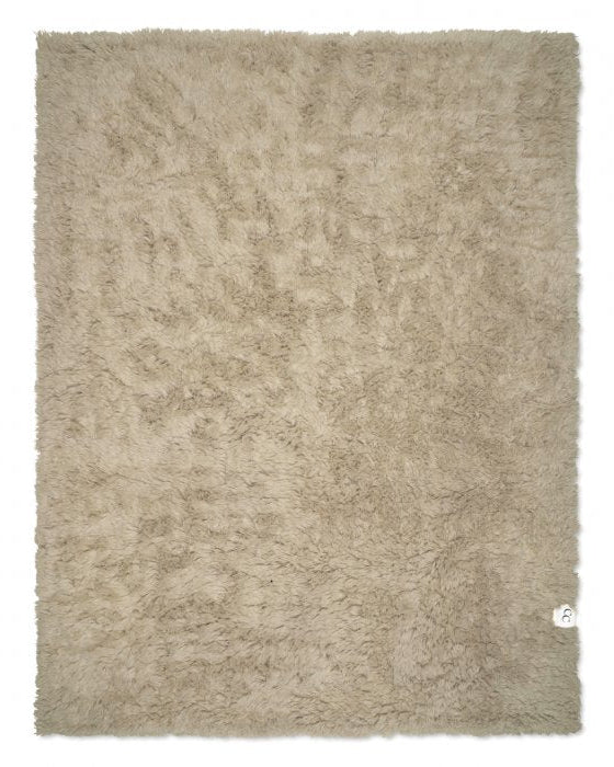 Classic Collection Cloudy Beige wool rug - full - The Slow Store