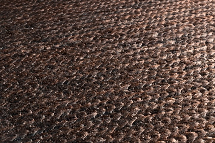 Loook ~ Braid 104 Hemp Rug - Chocolat - The Slow Store