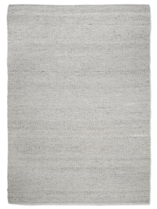 Classic Collection Merino Concrete wool rug - full rug - The Slow Store