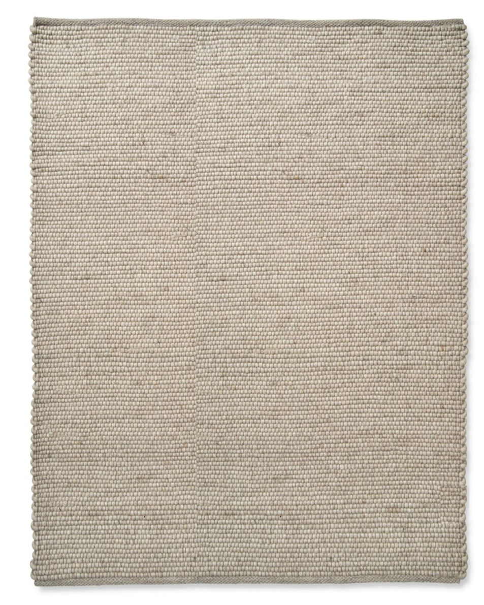 Classic Collection Merino Oat wool rug - full rug - The Slow Store