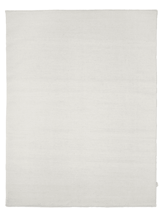 Classic Collection Plain Off-white Wool Rug - full - The Slow Store