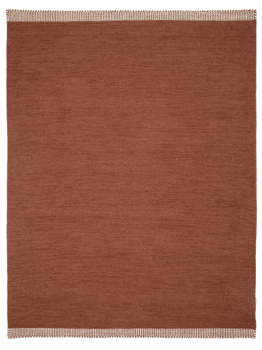 Classic Collection Pure Terracotta rug - full - The Slow Store