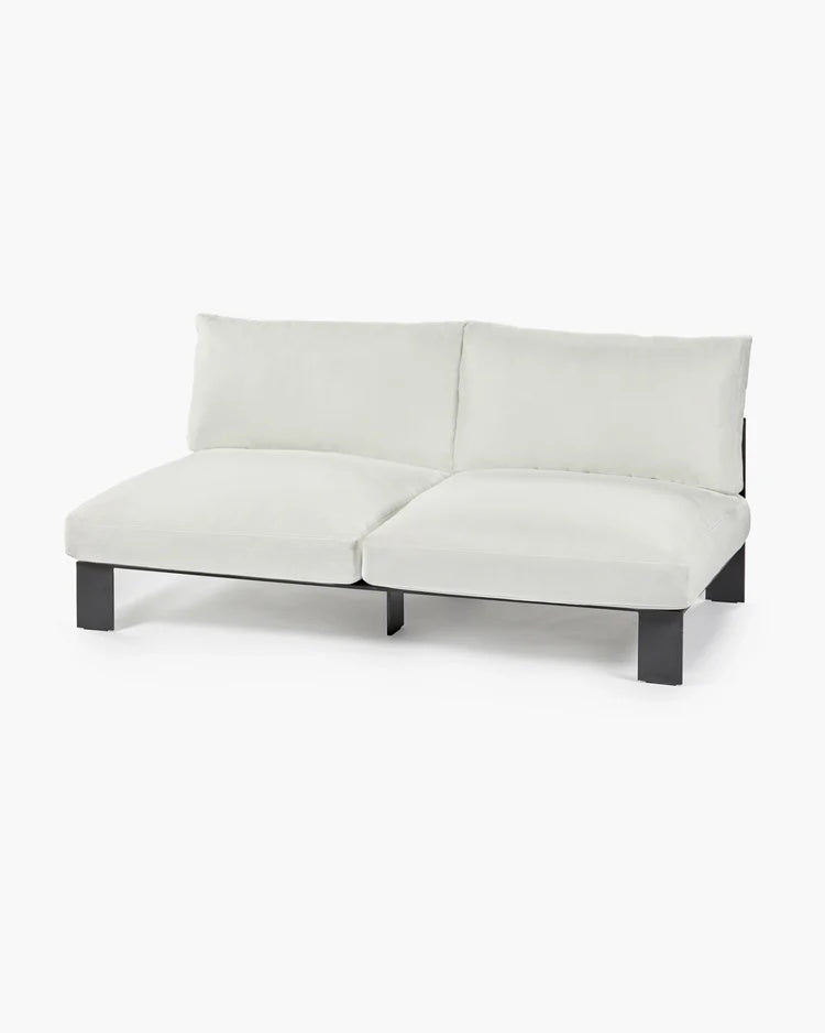 Serax Bea Mombaers 2-zitsbank-outdoor-snow-white