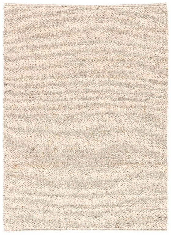 Loook Chunky 302 Felted Wool Rug Beige full rug – The Slow Store