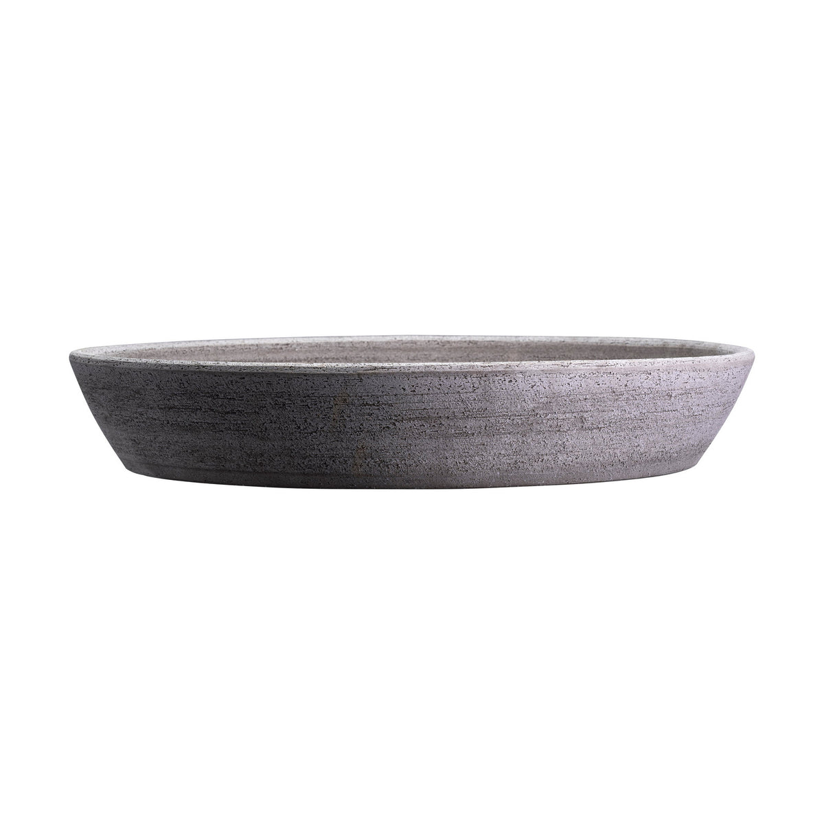 Bergs Potter Københavner Saucer Grey Terracotta – The Slow Store